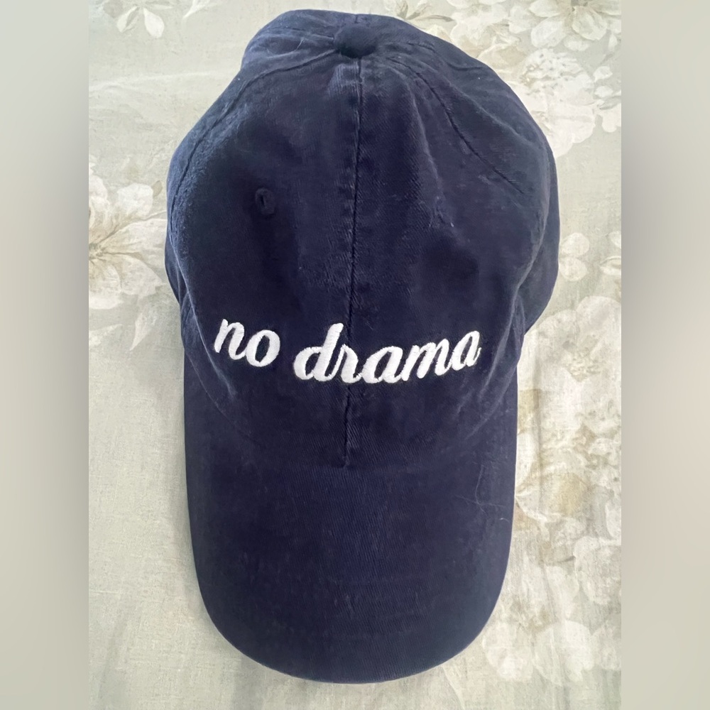 New - never worn women’s Navy Blue 'No Drama' Cap